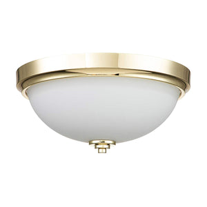 Feiss Ceiling Flush from the Malibu range. Malibu 2 Light Flush Product Code = FE-MALIBU-F-BATH-PB