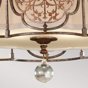 Feiss Ceiling Semi-Flush from the Marcella range. Marcella 3 Light Semi-Flush Product Code = FE-MARCELLA-SF