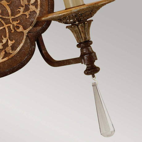 Feiss Wall Light from the Marcella range. Marcella 2 Light Wall Light Product Code = FE-MARCELLA2