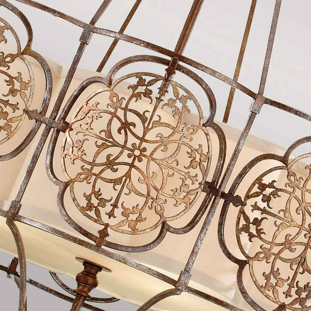 Feiss Chandelier from the Marcella range. Marcella 4 Light Chandelier Product Code = FE-MARCELLA4
