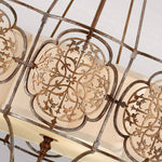 Feiss Chandelier from the Marcella range. Marcella 4 Light Chandelier Product Code = FE-MARCELLA4