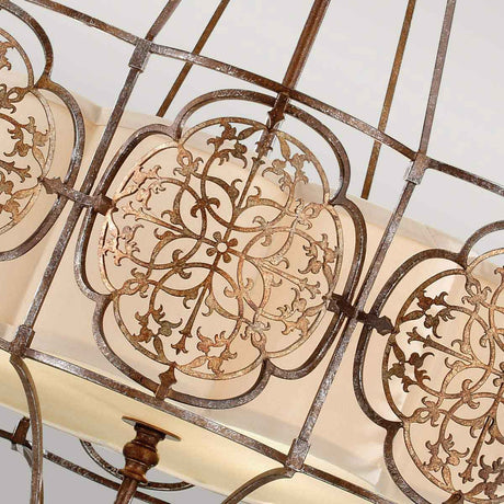 Feiss Chandelier from the Marcella range. Marcella 4 Light Chandelier Product Code = FE-MARCELLA4