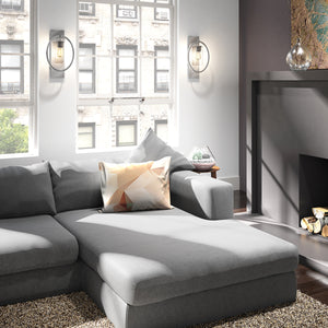 Feiss Wall Light from the Marlena range. Marlena 1 Light Wall Light Product Code = FE-MARLENA1-CH