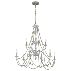 Feiss Chandelier from the Maryville range. Maryville 9 Light Chandelier Product Code = FE-MARYVILLE9