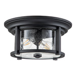 Feiss Ceiling Flush from the Merrill range. Merrill 2 Light Flush Product Code = FE-MERRILL-F-BLK
