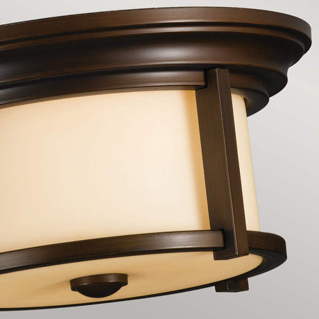 Feiss Ceiling Flush from the Merrill range. Merrill 2 Light Flush Product Code = FE-MERRILL-F