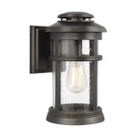 Feiss Outdoor Wall Light from the Newport range. Newport 1 Light Wall Lantern Product Code = FE-NEWPORT-M-ANBZ