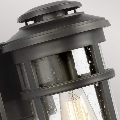 Feiss Outdoor Wall Light from the Newport range. Newport 1 Light Wall Lantern Product Code = FE-NEWPORT-M-ANBZ