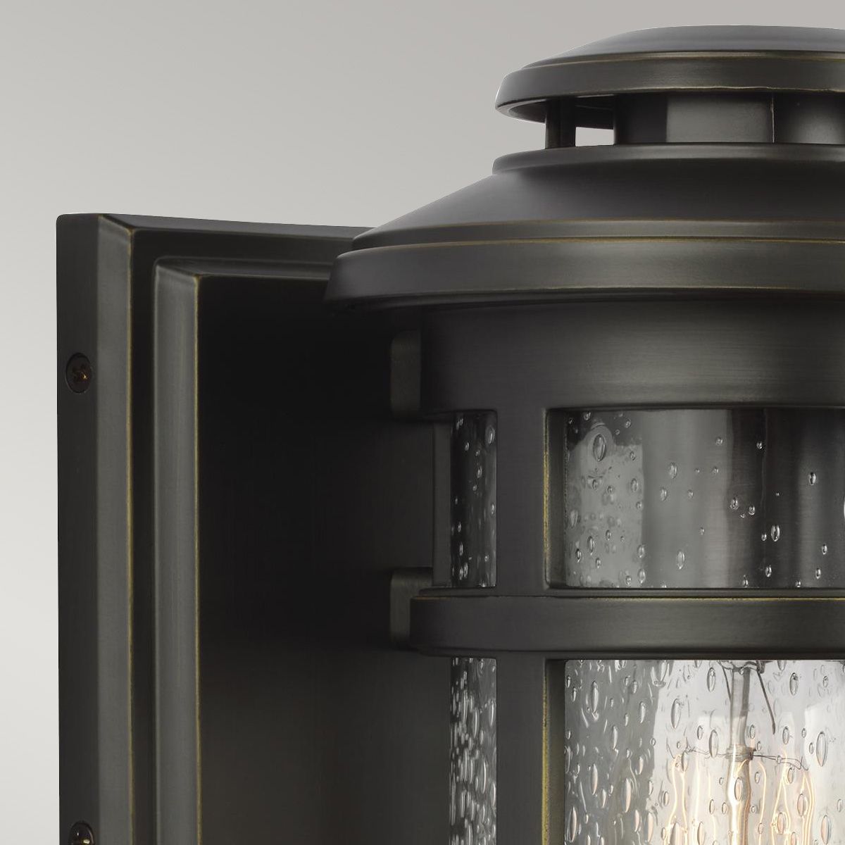 Feiss Outdoor Wall Light from the Newport range. Newport 1 Light Wall Lantern – SKU FE-NEWPORT-S-ANBZ