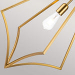 Feiss Pendant from the Nico range. Nico 1 Light Large Pendant – SKU FE-NICO-P-L-BB