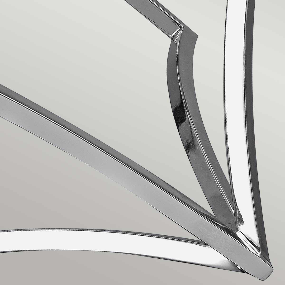 Feiss Pendant from the Nico range. Nico 1 Light Medium Pendant - Polished Chrome Product Code = FE-NICO-P-M-CH