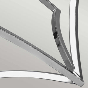 Feiss Pendant from the Nico range. Nico 1 Light Medium Pendant - Polished Chrome Product Code = FE-NICO-P-M-CH