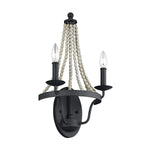 Feiss Wall Light from the Nori range. Nori 2 Light Wall Light – SKU FE-NORI2-DWZ
