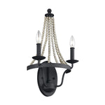 Feiss Wall Light from the Nori range. Nori 2 Light Wall Light Product Code = FE-NORI2-DWZ