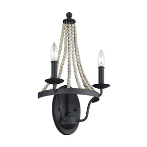 Feiss Wall Light from the Nori range. Nori 2 Light Wall Light Product Code = FE-NORI2-DWZ
