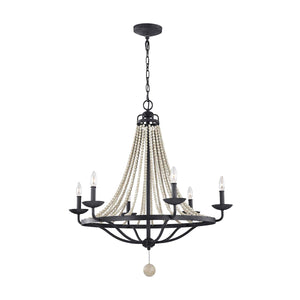 Feiss Chandelier from the Nori range. Nori 6 Light Chandelier Product Code = FE-NORI6-DWZ