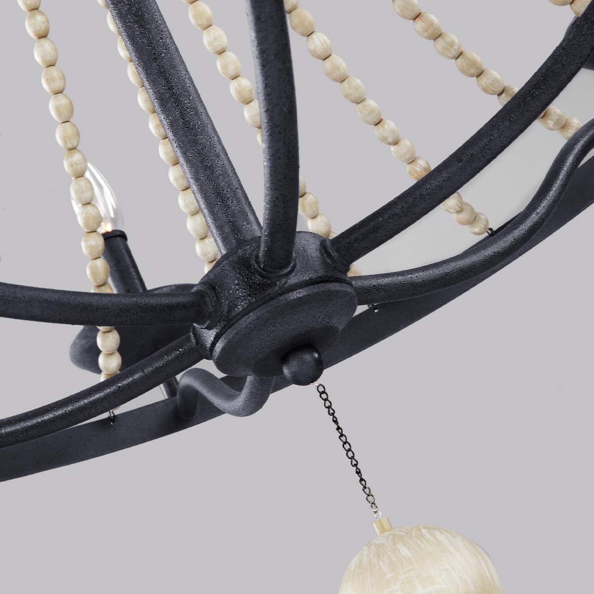 Feiss Chandelier from the Nori range. Nori 6 Light Chandelier Product Code = FE-NORI6-DWZ