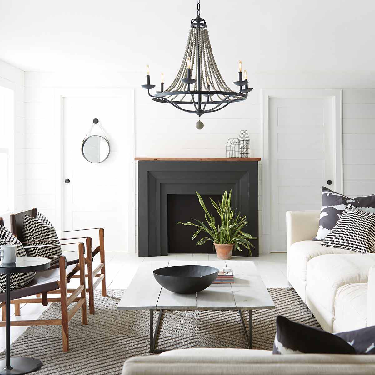 Feiss Chandelier from the Nori range. Nori 6 Light Chandelier Product Code = FE-NORI6-DWZ