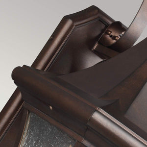 Feiss Outdoor Wall Light from the Oakmont range. Oakmont 2 Light Medium Wall Lantern Product Code = FE-OAKMONT2-M