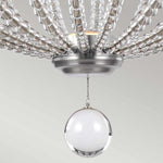 Feiss Pendant from the Oberlin range. Oberlin Large LED Pendant Product Code = FE-OBERLIN-P-L