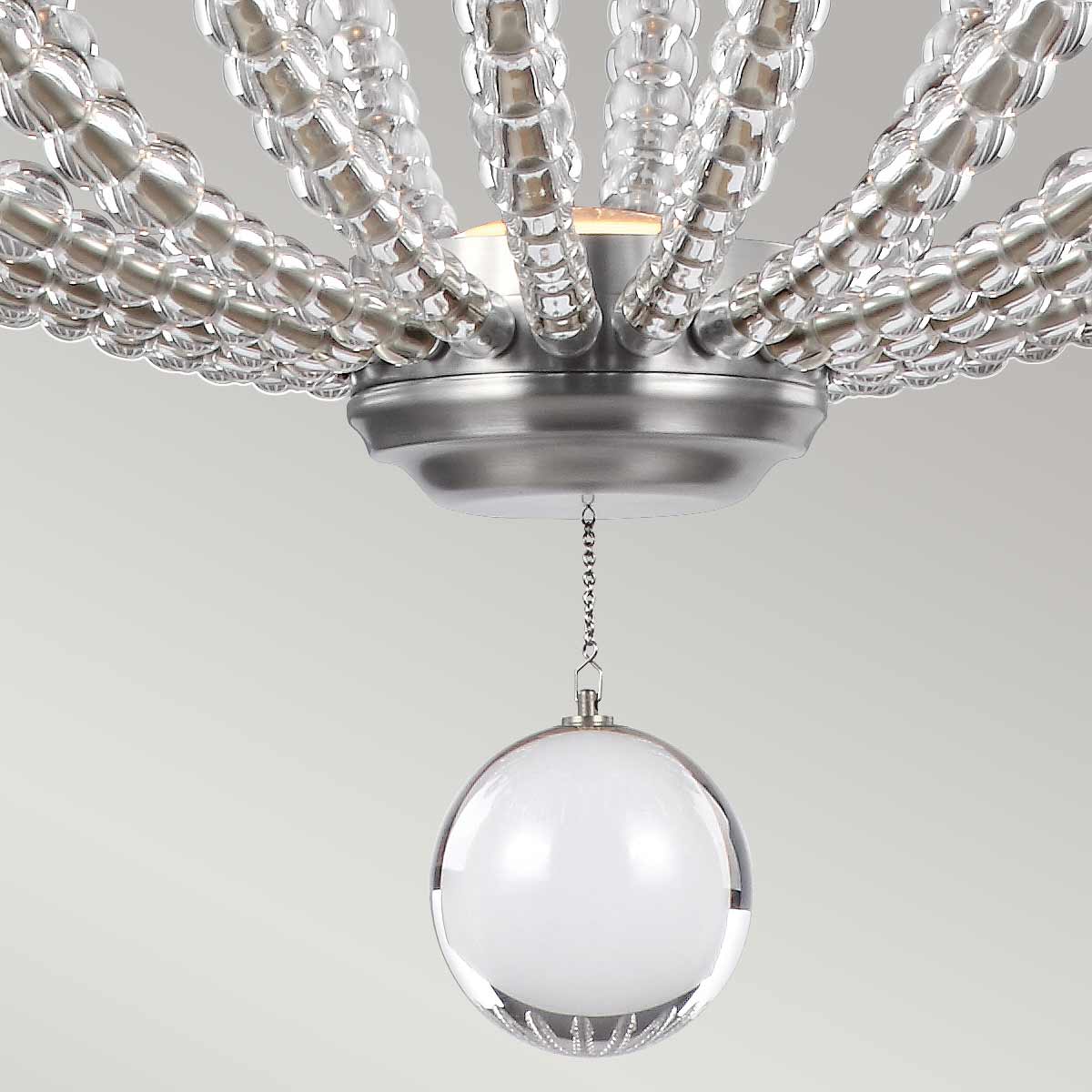 Feiss Pendant from the Oberlin range. Oberlin Large LED Pendant Product Code = FE-OBERLIN-P-L