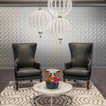 Feiss Pendant from the Oberlin range. Oberlin Medium LED Pendant Product Code = FE-OBERLIN-P-M