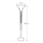 Feiss Floor Lamp from the Opera range. Opera 1 Light Torchiere – SKU FE-OPERA-TCH