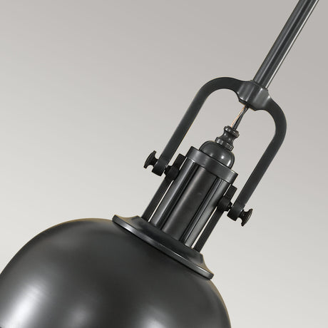 Feiss Pendant from the Parker Place range. Feiss Parker 1Lt Pendant Light  Product Code = FE-PARKER-P-M-DB