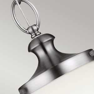 Feiss Pendant from the Parkman range. Parkman 1 Light Large Pendant Product Code = FE-PARKMAN-PL-PN