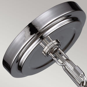 Feiss Pendant from the Parkman range. Parkman 1 Light Small Pendant Product Code = FE-PARKMAN-PS-PN