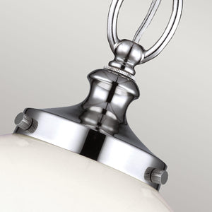 Feiss Pendant from the Parkman range. Parkman 1 Light Small Pendant Product Code = FE-PARKMAN-PS-PN
