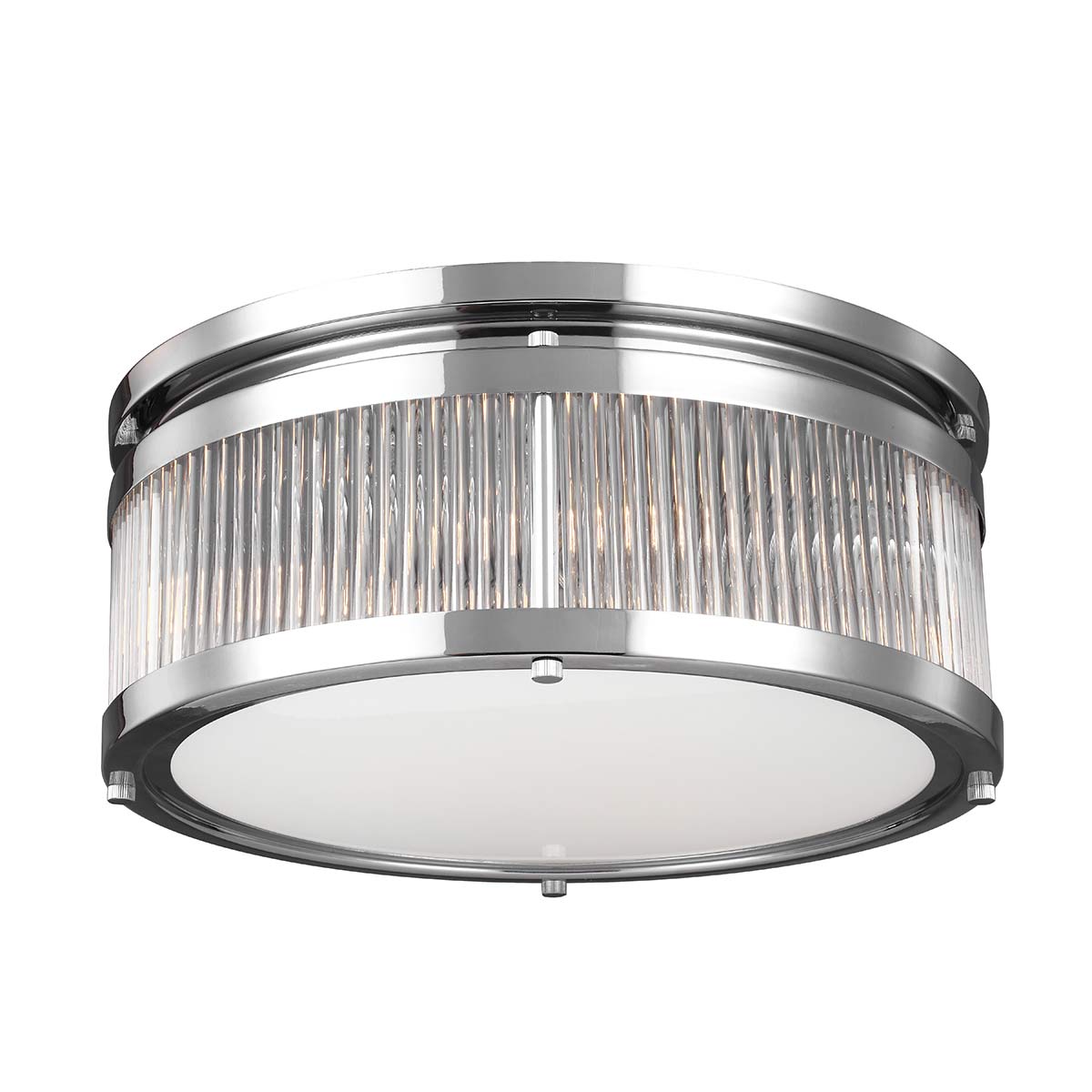 Feiss Ceiling Flush from the Paulson range. Paulson 3 Light Flush Product Code = FE-PAULSON-F-M