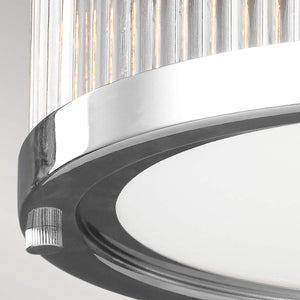 Feiss Ceiling Flush from the Paulson range. Paulson 2 Light Flush Product Code = FE-PAULSON-F-S