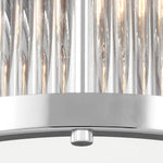 Feiss Ceiling Flush from the Paulson range. Paulson 2 Light Flush Product Code = FE-PAULSON-F-S