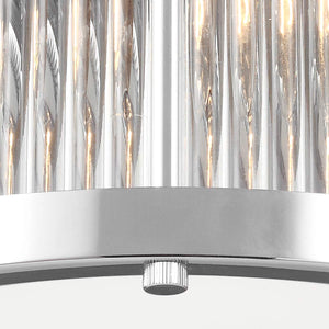 Feiss Ceiling Flush from the Paulson range. Paulson 2 Light Flush Product Code = FE-PAULSON-F-S