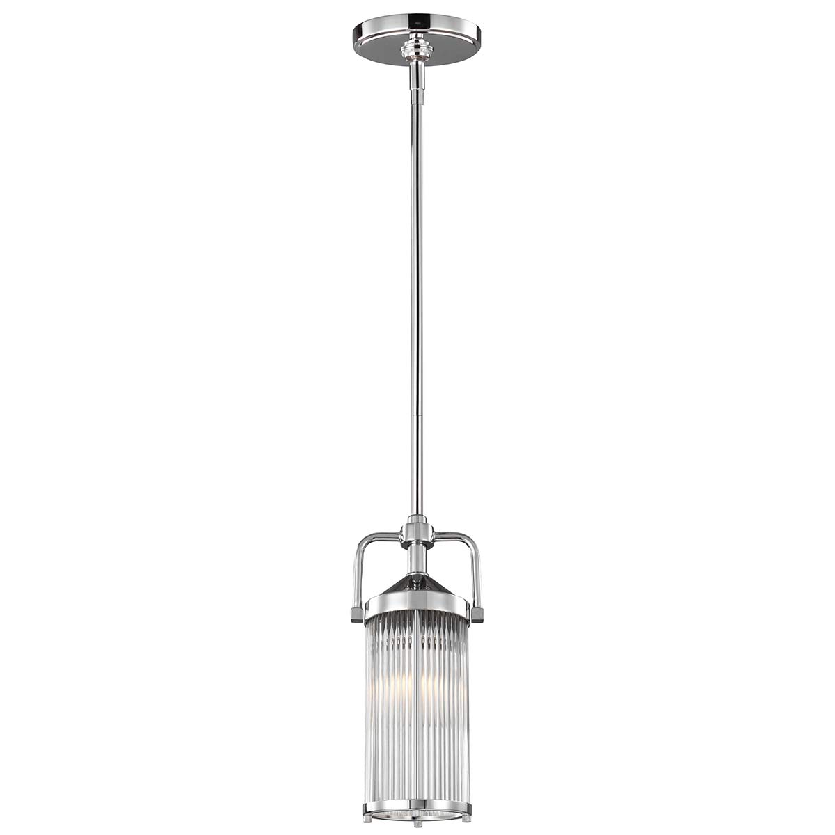 Feiss Pendant from the Paulson range. Paulson 1 Light Mini Pendant Product Code = FE-PAULSON-MP
