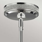 Feiss Pendant from the Pave range. Pave 3 Light Pendant Product Code = FE-PAVE-P-M