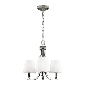 Feiss Chandelier from the Pave range. Pave 3 Light Chandelier Product Code = FE-PAVE3