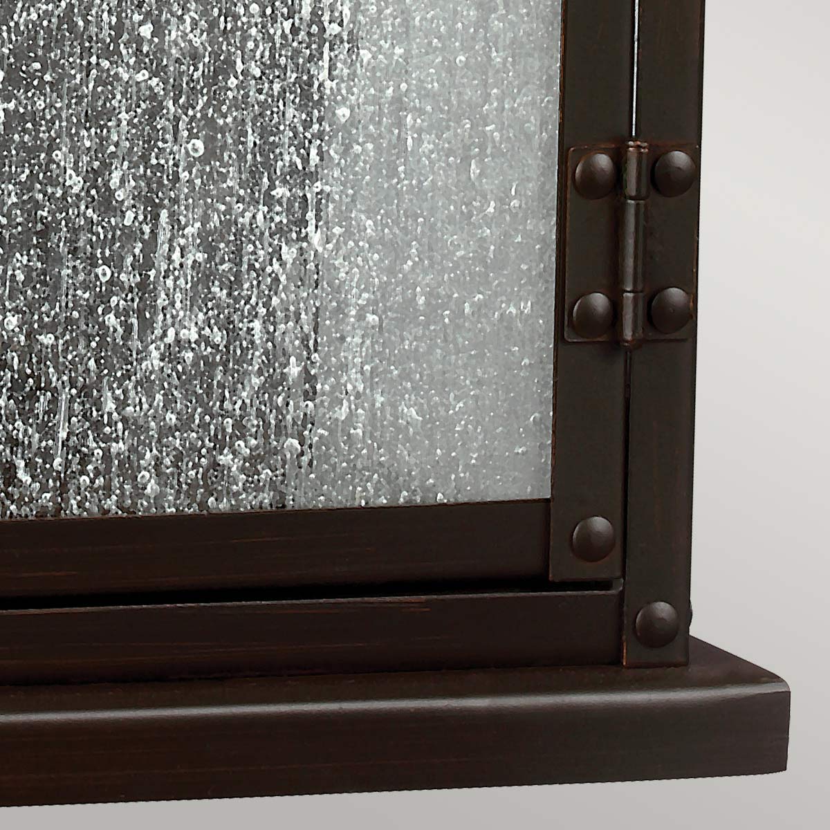 Feiss Outdoor Wall Light from the Pediment range. Pediment 2 Light Medium Wall Lantern Product Code = FE-PEDIMENT-M