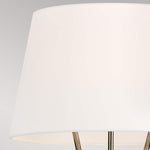 Feiss Floor Lamp from the Penny range. Penny 1 Light Floor Lamp - Polished Nickel Product Code = FE-PENNY-FL-PN