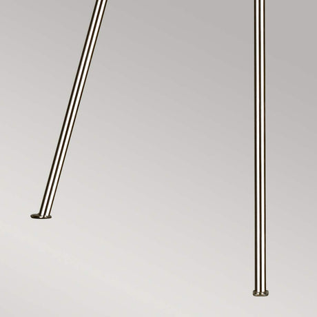 Feiss Floor Lamp from the Penny range. Penny 1 Light Floor Lamp - Polished Nickel Product Code = FE-PENNY-FL-PN
