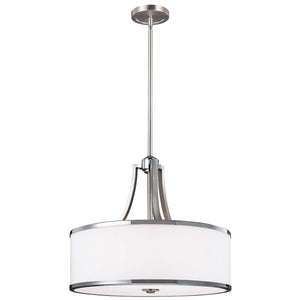 Feiss Pendant from the Prospect Park range. Prospect Park 4 Light Uplight Pendant Product Code = FE-PROSPECT-PARK-4P