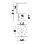 Feiss Wall Light from the Prospect Park range. Prospect Park 1 Light Wall Light – SKU FE-PROSPECT-PARK1