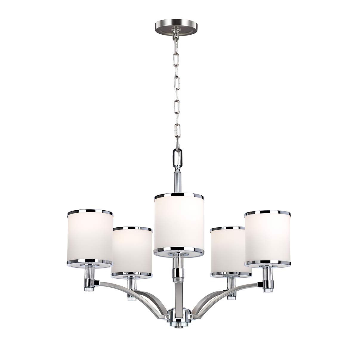 Feiss Chandelier from the Prospect Park range. Prospect Park 5 Light Chandelier Product Code = FE-PROSPECT-PARK5