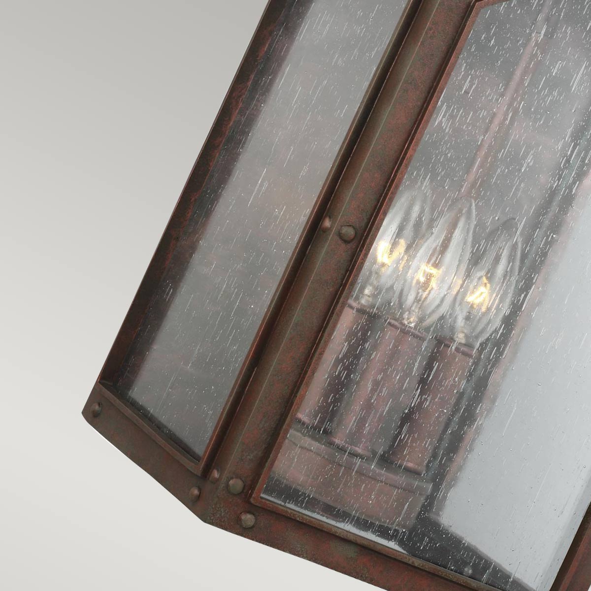 Feiss Outdoor Wall Light from the Randhurst range. Randhurst 3 Light Large Wall Lantern Product Code = FE-RANDHURST-L-CO