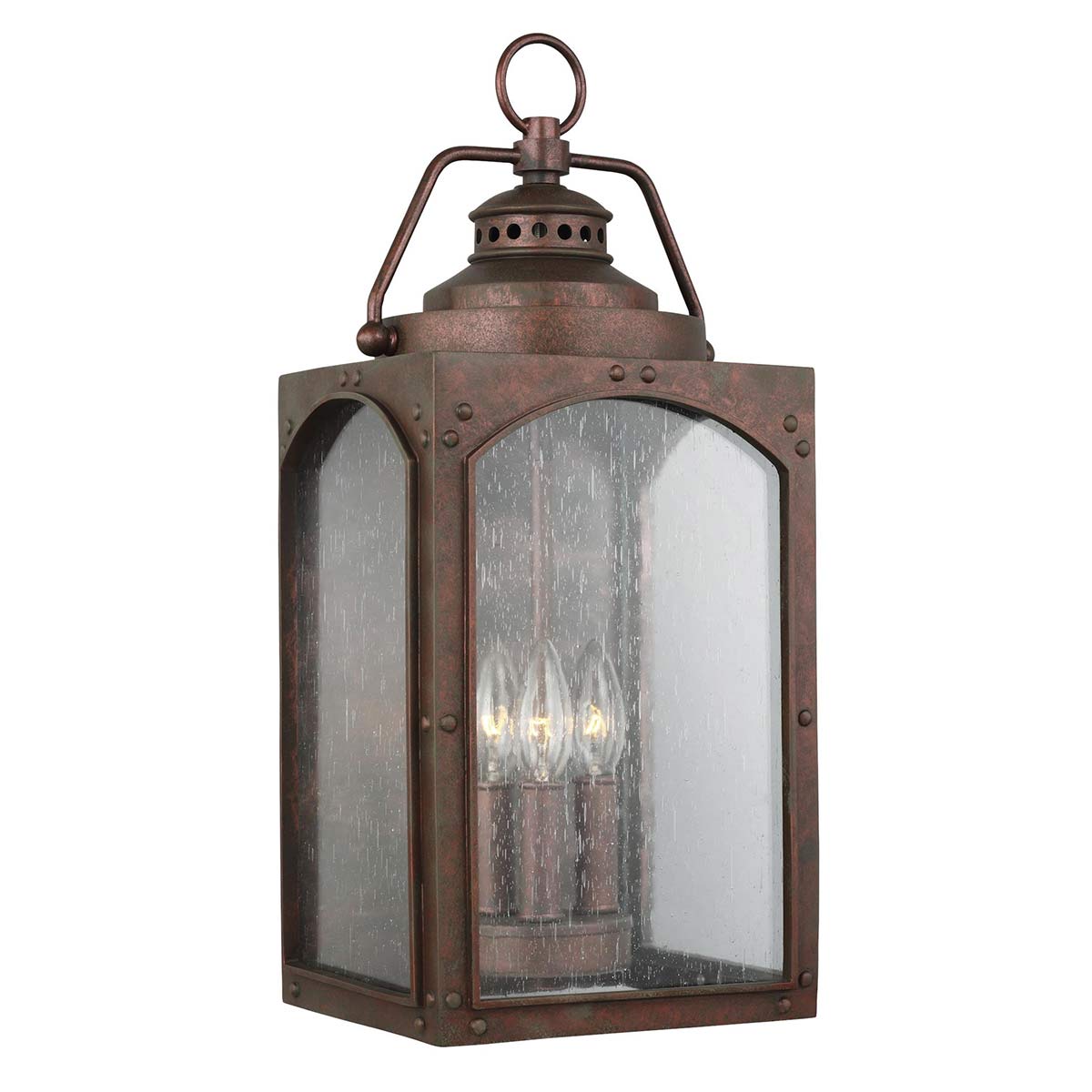 Feiss Outdoor Wall Light from the Randhurst range. Randhurst 3 Light Large Wall Lantern Product Code = FE-RANDHURST-L-CO