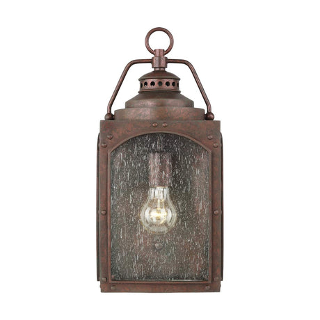 Feiss Outdoor Wall Light from the Randhurst range. Randhurst 1 Light Medium Wall Lantern Product Code = FE-RANDHURST-M-CO