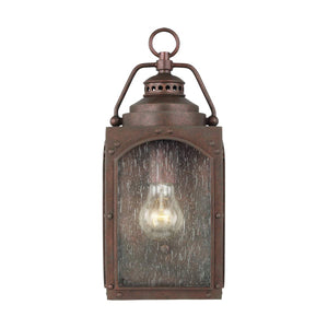 Feiss Outdoor Wall Light from the Randhurst range. Randhurst 1 Light Small Wall Lantern Product Code = FE-RANDHURST-S-CO