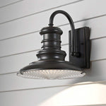 Feiss Outdoor Wall Light from the Redding Station range. Redding Station 1 Light Medium Wall Lantern Product Code = FE-REDDING2-M-RB