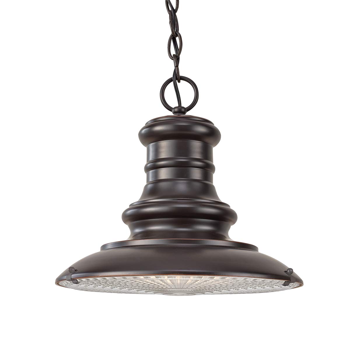 Feiss Outdoor Hanging from the Redding Station range. Redding Station 1 Light Medium Chain Lantern Product Code = FE-REDDING8-M-RB